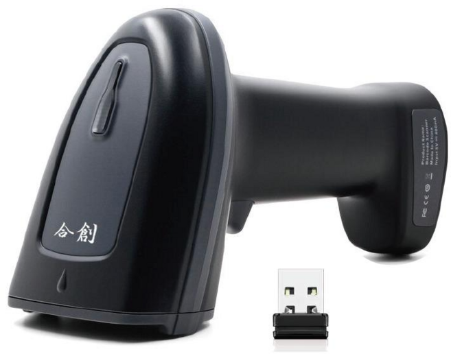 合創 SS-K8 無線條碼掃描器 (2.4G/藍芽/一維二維)含接收器, 1個