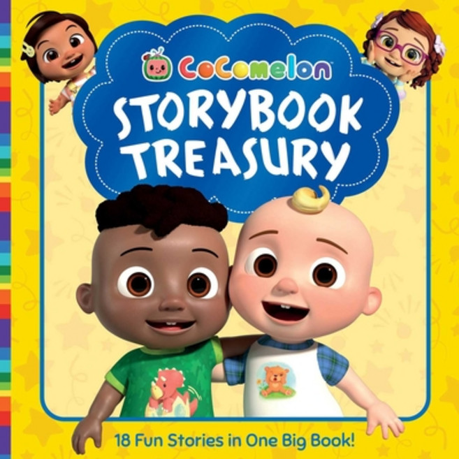 (英文圖書)Cocomelon Storybook Treasury 精裝版, Simon Spotlight, 英文