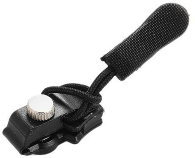 通用拉鍊頭A0101 - 多款顏色可選 簡易安裝, 拉鏈修復器, 1個