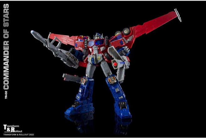 Transform & Rollout TR-02 柯博文 司令官 變形模型, 1個