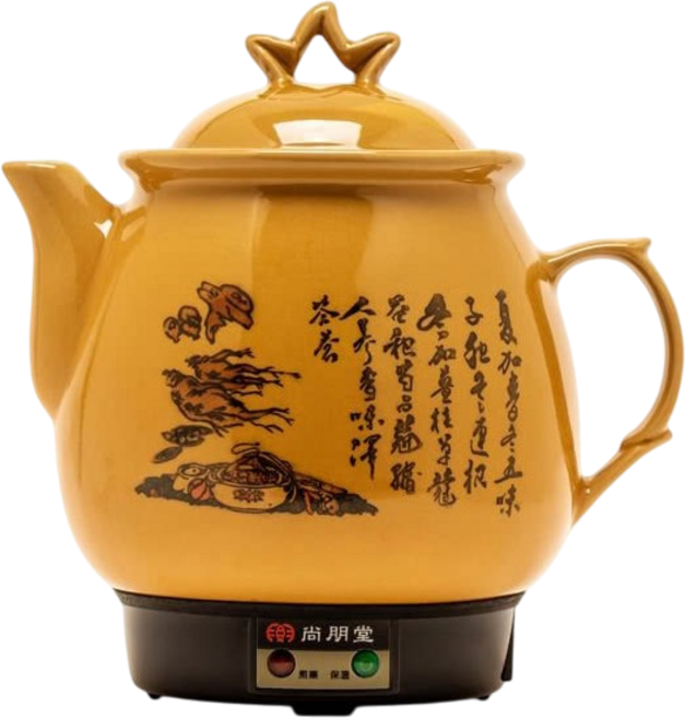 尚朋堂 3.8L陶瓷藥膳壺 SS-3855 燉補養生, 1個