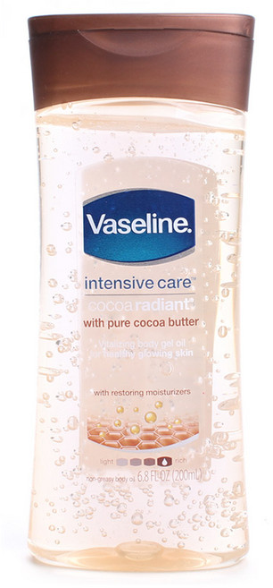 Vaseline 凡士林 可可脂身體潤膚凝膠, 1入, 200ml