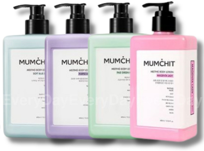 MUMCHIT 默契 香氛身體乳液 401青綠草本香, 400ml, 1件