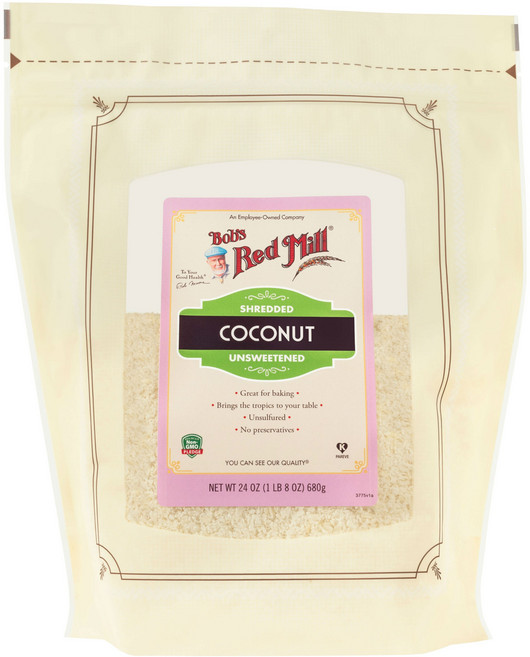 Bob's Red Mill 椰絲, 1個, 680g