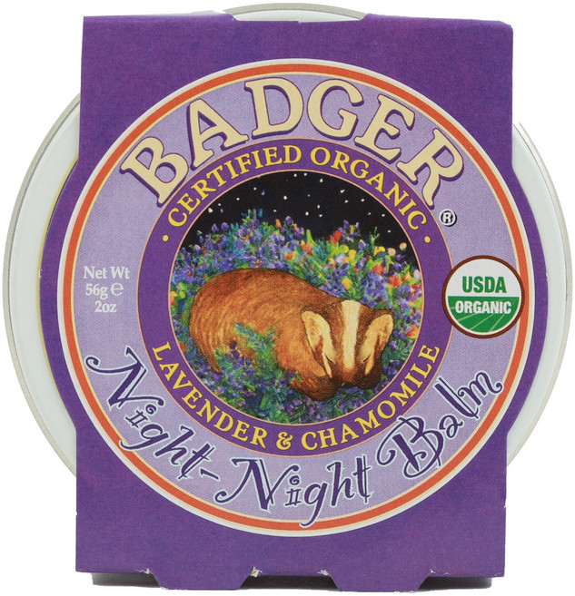 BADGER 寶寶好眠膏, 薰衣草&洋甘菊, 56g, 1罐