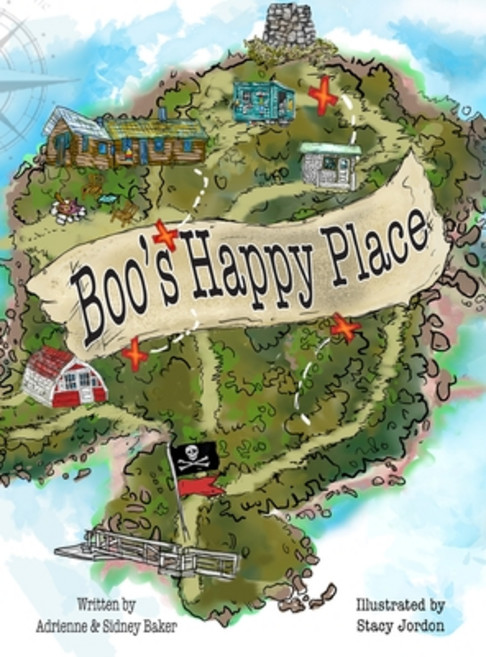 (英文圖書)Boo's Happy Place 精裝版, Vabella Publishing, 英文