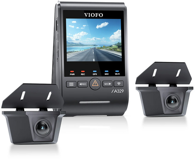 VIOFO A329WW 4K三鏡頭行車記錄器 雙防水鏡頭 STARVIS 2 IMX678 台灣代理