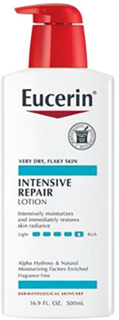 Eucerin 深層護理潤膚保濕乳液, 1瓶, 500ml