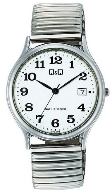 Q&Q Watch標準男女通用金屬手錶 A32A-001PK