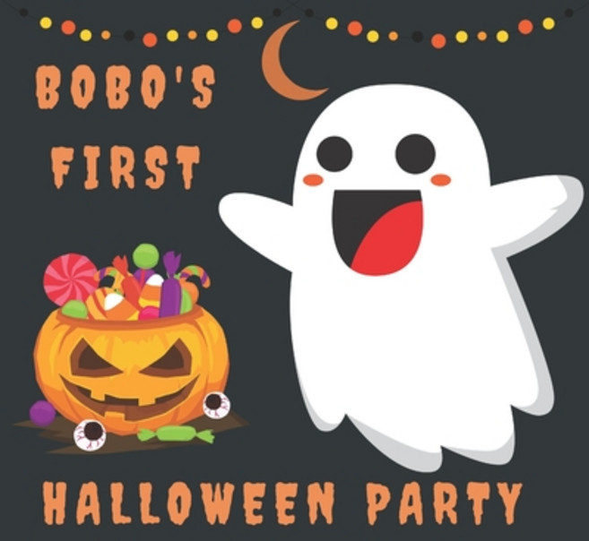 (英文圖書) Bobo's First Halloween Party: My First Halloween Book 平裝版, Independently Published, 英文