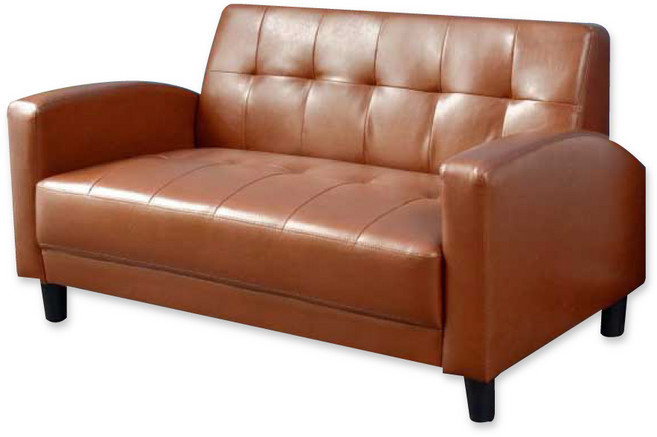 Bennis 班尼斯 艾斯馬雅雙人皮革沙發, 經典黑