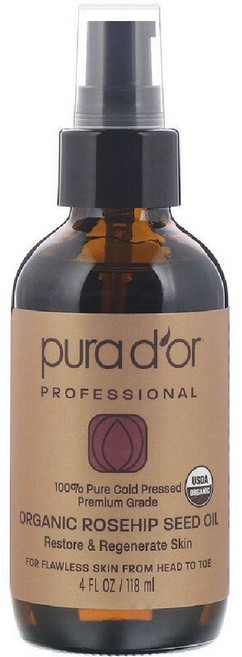 purad'or 冷榨玫瑰果籽油, 1入, 118ml