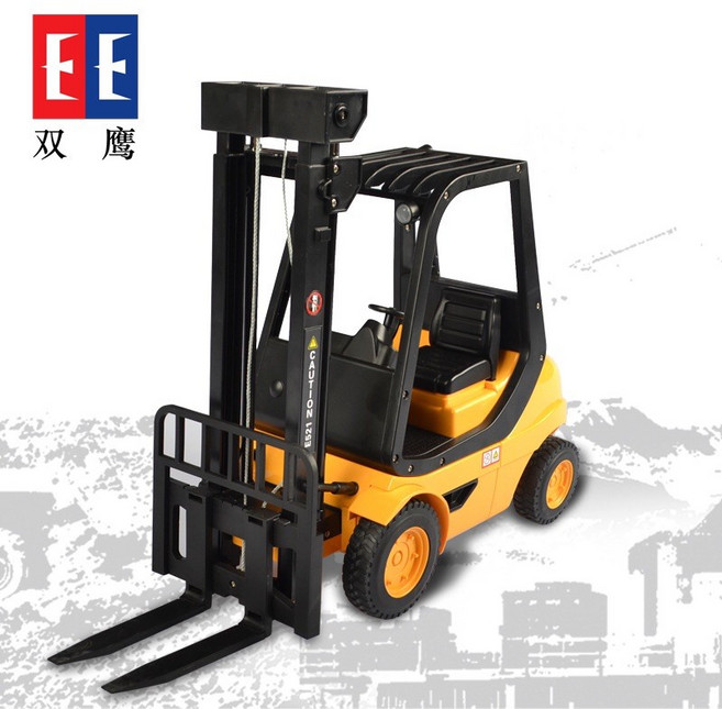 雙鷹 E521 遙控堆高機 兒童工程玩具, 原配(1車+單電池)