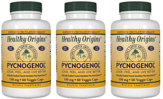 Healthy Origins 碧蘿芷素食膠囊 150mg, 60顆, 3罐
