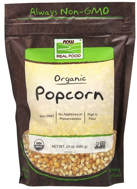 NOW REAL FOOD 爆米花用玉米粒, 1包, 680g