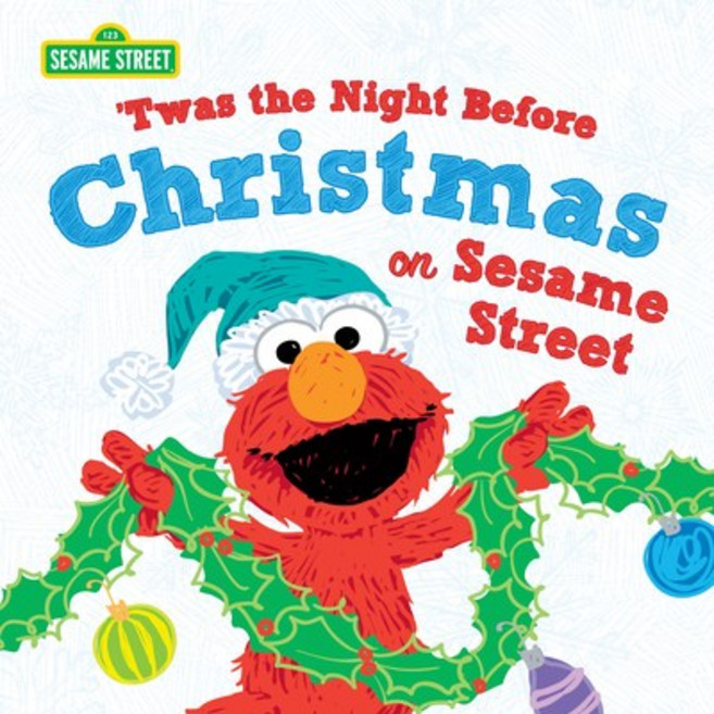 (英文圖書)Twas the Night Before Christmas on Sesame Street 精裝版, Sourcebooks Wonderland, 英文