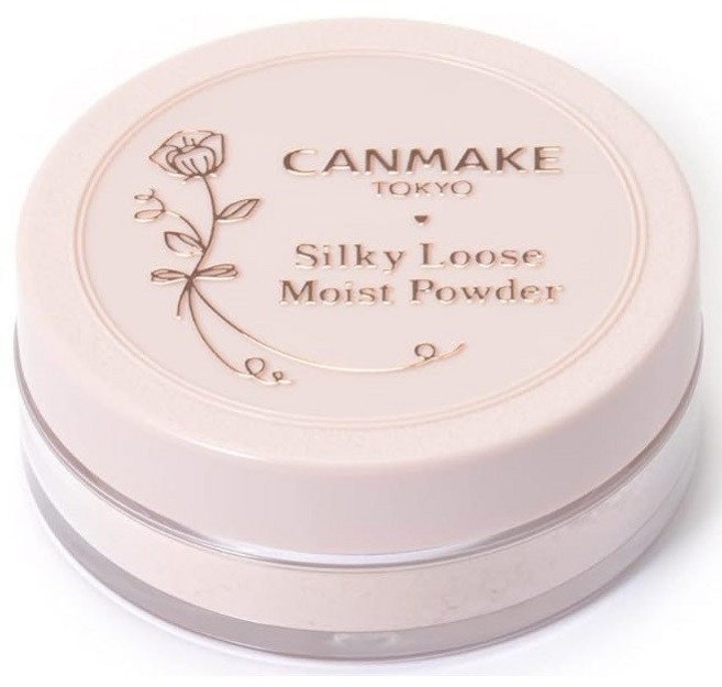 CANMAKE 絲滑潤澤保濕蜜粉, 01絲滑米色, 1個