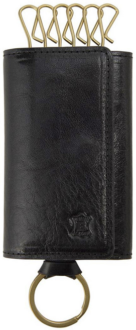 BelliesYork 義大利皮革中性款鑰匙包