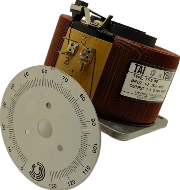 TAI YUAN自耦變壓器調壓器(反裝) 輸入110V 輸出0-110V 5A, 1