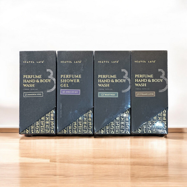 HEAVEN LAFA 天堂費洛香 #29金字塔戀人 香水沐浴乳露, 1盒, 500ml