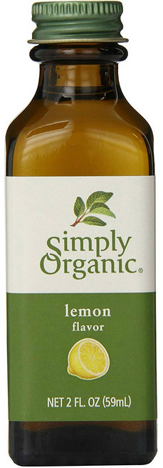 Simply Organic 檸檬油, 1個, 59毫升