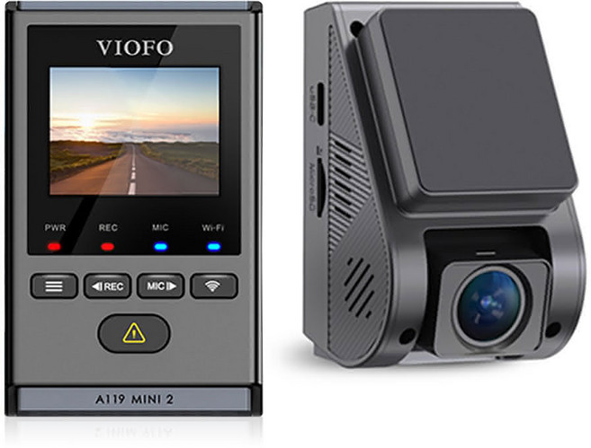 Viofo Sony Starvis2 2K高畫質GPS行車紀錄器 A119 Mini2 x 1 支架 x 1 黏膠 x 2 USB 線 x 1, A119 Mini 2 行車紀錄器 x 1, 支架 x 1, 黏膠 x 2, USB 線 x 1, 512GB
