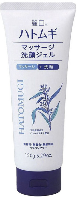 Yeobaek 薏仁按摩洗面凝膠, 1個, 150g