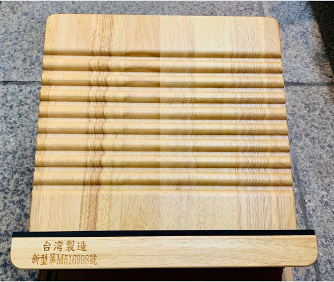 天龍紡 頂級肖楠木磁石拉筋板 六段角度調整, 原木拉筋板