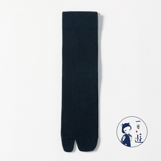 NicoFun 愛定做 直羅紋分趾棉襪 日式襪 木屐襪(中性襪24-26cm)