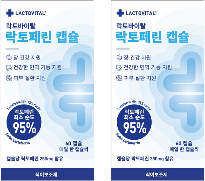 Lactovital Spray-dried乳鐵蛋白膠囊, 2罐, 60顆