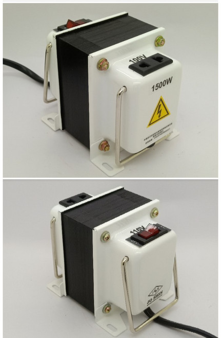 JOSHIN 降壓器 110V轉100V 電壓轉換器, 1500W白色