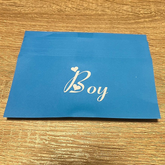 性別紙鈔 道具紙, 性別紙鈔-男寶(藍)-50張