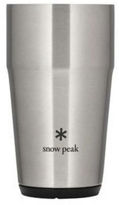 snow peak 雪諾必克 保溫杯, 銀色, 1個