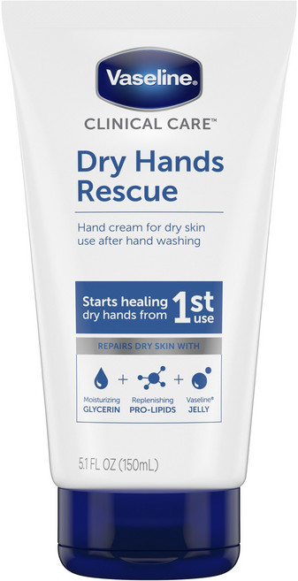 Vaseline 凡士林 Clinical Care專業修護護手霜, 1條, 150ml