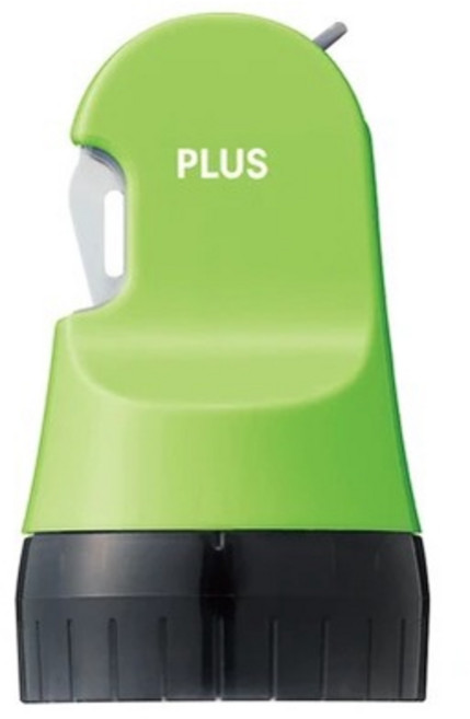 PLUS 開箱刀個人資料保護章 IS-580CM (小品日貨)現貨在台 個資保護章 附刀片, 綠色