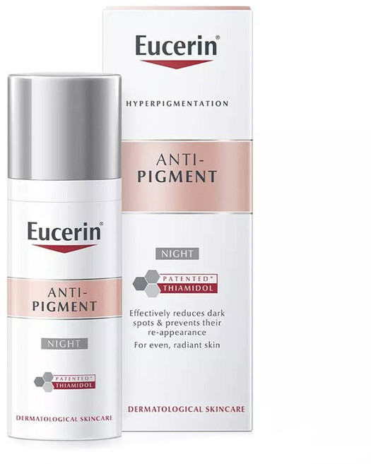 Eucerin Anti-Pigment晚霜, 1個, 50ml