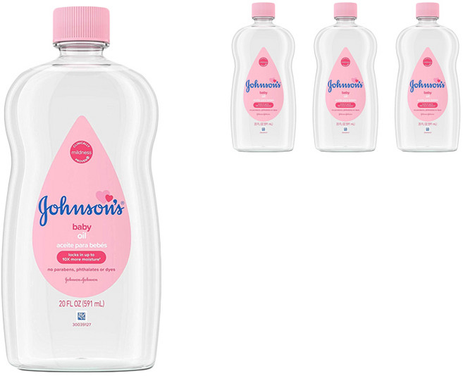 Johnson's 嬌生 油, 4個, 591ml