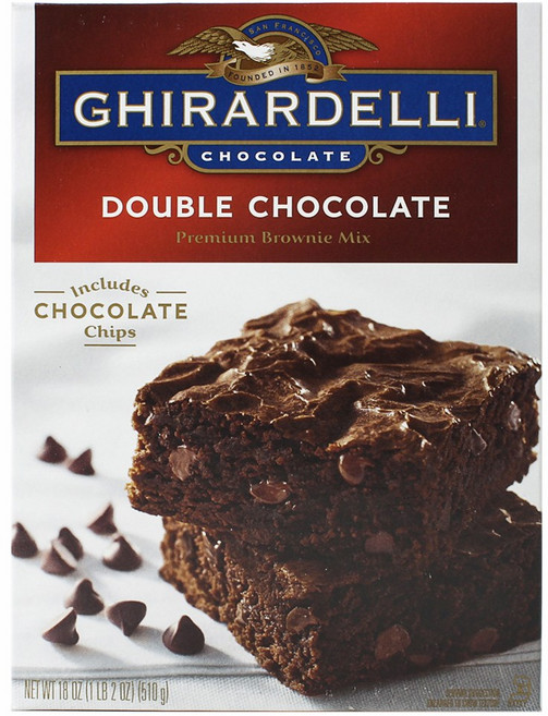 GHIRARDELLI 鷹牌 頂級布朗尼預拌粉, 1個, 510g