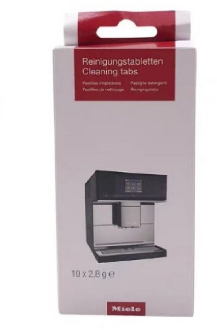 Miele 咖啡機清潔錠, 10顆, 白