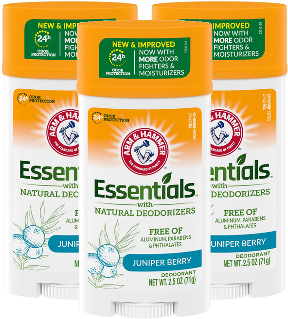ARM&HAMMER 清新草本體香露 杜松子味, 3個, 71g