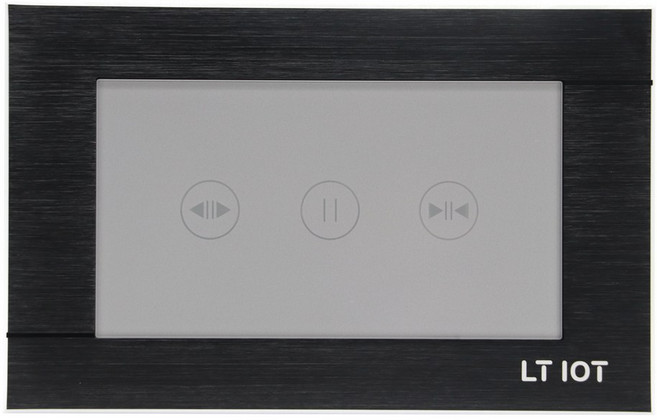 ZIGBEE 遠端開捲門控制器, 黑色, 1個