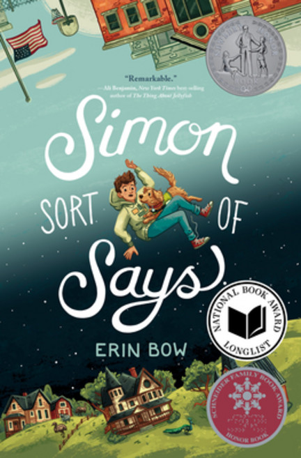 (英文圖書)Simon Sort of Says: Newbery Honor Award Winner 平裝版, Disney Hyperion, 英文