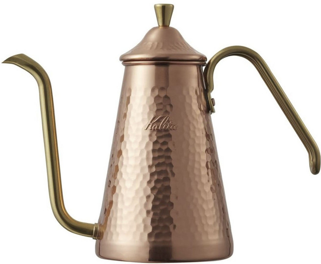 Kalita Tsubame銅製細版手沖咖啡壺 700CU, 單品, 1個