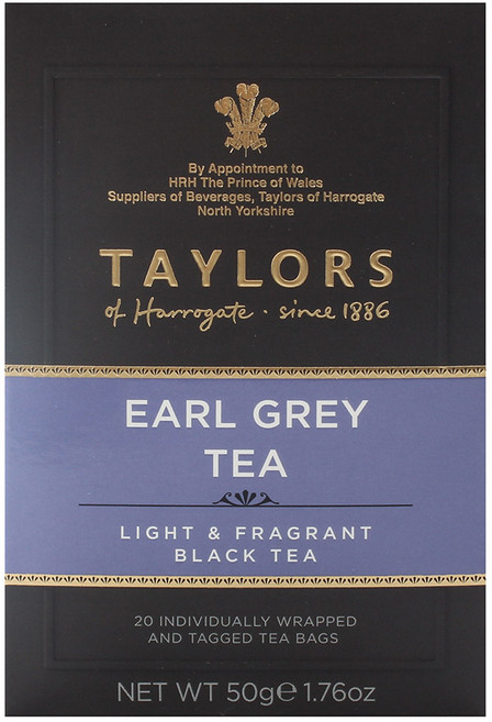 TAYLORS 泰勒茶 伯爵茶包, 2.5g, 20包, 1盒