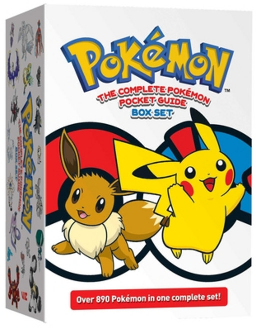 (英文書籍)Pokémon： The Complete Pokémon Pocket Guide Box Set Paperback, Viz Media, 英文, 平裝版