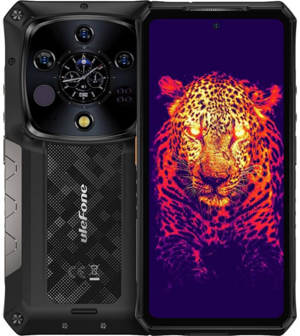 Ulefone Armor 28 Ultra 5G 熱像儀 三防手機 天璣9300 1TB, 黑色, 32GB