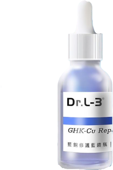 Dr.L-3藍鑽瓶 3000ppm藍銅胜肽精華, 2個, 15ml