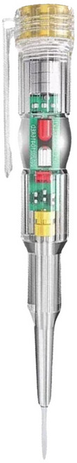 感應式檢電筆 驗電筆 電工工具 家用測電筆 火線零線斷線檢測 彩光高亮LED顯示 24-250V, 1個