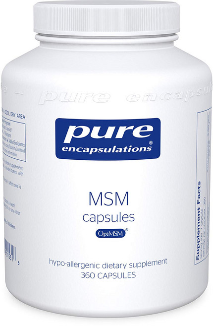 Pure Encapsulations MSM補充膠囊, 360顆, 1罐
