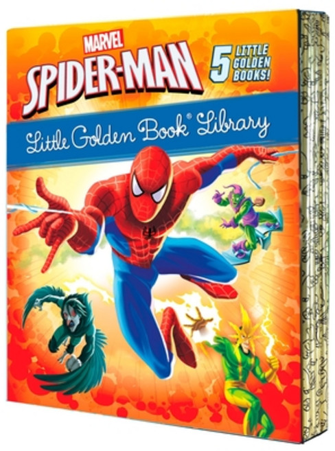 (英文圖書)Spider-Man Little Golden Book Library (Marvel): Spider-Man!; Trapped by the Gree... 精裝版, Golden Books, 英文